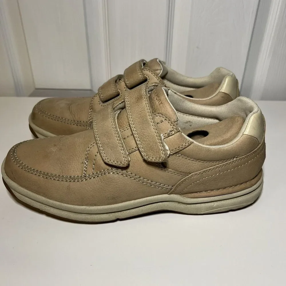 Rockport Prowalker Men's Comfort Casual Walking Shoes Size 10.5‎ Leather Tan